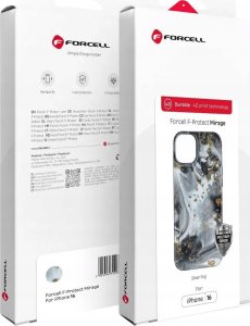 ForCell FORCELL F-PROTECT Mirage, Military Drop-Test futerał kompatybilny z MagSafe do IPHONE 16 silver fog 1