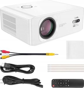 Projektor Hoco HOCO projektor z systemem Android Wi-Fi Bluetooth 1080P DT3 biały 5