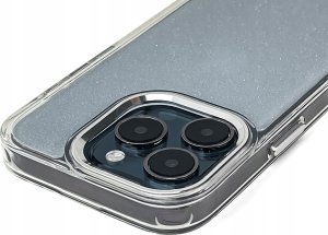 Hurtel Etui Glitter Case na iPhone 16 Pro - przezroczyste z brokatem 3