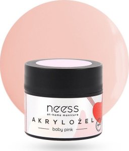 Donegal Akrylożel Neess budujący i przedłużający płytkę Baby Pink Hema Free 15 g 1