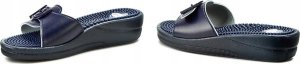Mobilex Damskie klapki Scholl new massage GRANAT 39 3