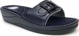 Mobilex Damskie klapki Scholl new massage GRANAT 39 5