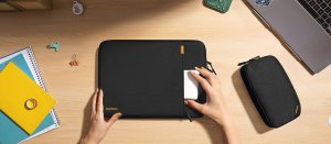 Etui Tomtoc tomtoc Sleeve Kit - 13" MacBook Pro / Air, Black 2