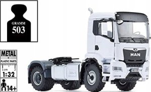 Wiking MAN TGS 18.510 4x4 BL 2-axle tractor, model vehicle (white) 6
