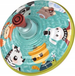 LeanToys Bączek Metalowy Wirujący Zwierzątka Zabawka Tradycyjny 3