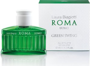 Alkotest LAURA BIAGIOTTI Roma Uomo Green Swing EDT spray 40ml 2