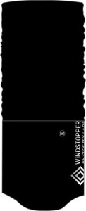 Buff Chusta wielofunkcyjna WINDPROOF LOGO Czarna 3