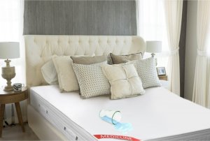 AIO Nakładka, ochraniacz na materac wodoodporna gładka 90x200cm Medicline 5