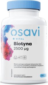 Osavi Osavi - Biotyna, 2500mcg, 120 kapsułek 1