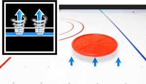 Carruzzo Stół cymbergaj do gry Air Hockey 3