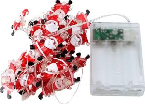 Lampki choinkowe ATL DA69 Lampki swiąteczne mikołaj 3