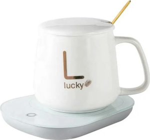 ATL DA27 Ele. podgrzewacz do kubka biały +    kubek 2