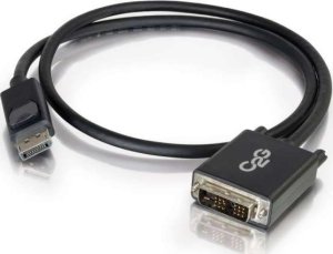 C2G C2G 2m DisplayPort to Single Link DVI-D Adapter Cable M/M - DP to DVI - Black - DisplayPort-Kabel - DisplayPort (M) zu DVI-D (M) - 2 m - Schwarz 2