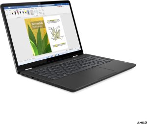 Laptop Lenovo Lenovo 13w Yoga Gen 2 82YR - Flip-Design - AMD Ryzen 5 7530U / 2 GHz - Win 11 Pro - Radeon Graphics - 16 GB RAM - 512 GB SSD TCG Opal Encryption 2, NVMe - 33.8 cm (13.3") IPS Touchscreen 1920 x 1200 - Wi-Fi 6 - Thunder Black - kbd: Deutsch 1