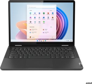 Laptop Lenovo Lenovo 13w Yoga Gen 2 82YR - Flip-Design - AMD Ryzen 5 7530U / 2 GHz - Win 11 Pro - Radeon Graphics - 16 GB RAM - 512 GB SSD TCG Opal Encryption 2, NVMe - 33.8 cm (13.3") IPS Touchscreen 1920 x 1200 - Wi-Fi 6 - Thunder Black - kbd: Deutsch 3
