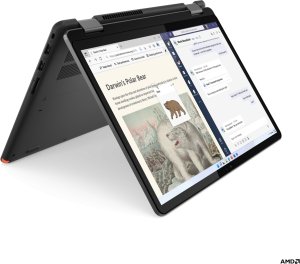 Laptop Lenovo Lenovo 13w Yoga Gen 2 82YR - Flip-Design - AMD Ryzen 5 7530U / 2 GHz - Win 11 Pro - Radeon Graphics - 16 GB RAM - 512 GB SSD TCG Opal Encryption 2, NVMe - 33.8 cm (13.3") IPS Touchscreen 1920 x 1200 - Wi-Fi 6 - Thunder Black - kbd: Deutsch 5