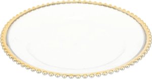 Atmosphera Podtalerz ze złotym brzegiem, Ø 32 cm 2