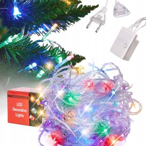 Lampki choinkowe Fééric Lights and Christmas Lampki świąteczne, dekoracyjne 200 LED, 20 metrów, wielokolorowe 3