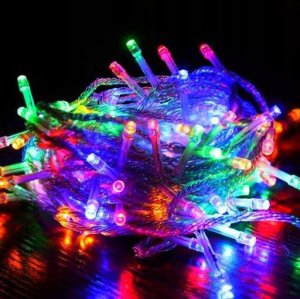 Lampki choinkowe Fééric Lights and Christmas Lampki świąteczne, dekoracyjne 200 LED, 20 metrów, wielokolorowe 4