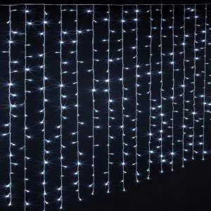 Lampki choinkowe Fééric Lights and Christmas Kurtyna świetlna 150 LED, kolor biały 1