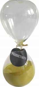 Atmosphera Ozdobna klepsydra z brokatem, 20 cm 3