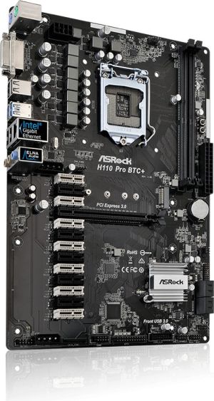 Płyta główna ASRock H110 PRO BTC+ 4