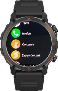 Smartwatch Wenom Smartwatch Zegarek smart watch Menu Polskie Amoled Ciśnienie Tętno Sport 11