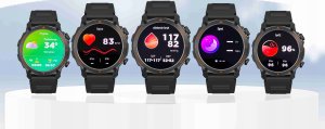 Smartwatch Wenom Smartwatch Zegarek smart watch Menu Polskie Amoled Ciśnienie Tętno Sport 12