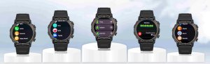 Smartwatch Wenom Smartwatch Zegarek smart watch Menu Polskie Amoled Ciśnienie Tętno Sport 2