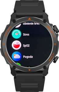 Smartwatch Wenom Smartwatch Zegarek smart watch Menu Polskie Amoled Ciśnienie Tętno Sport 10