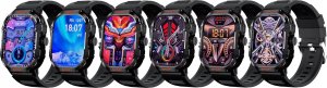 Smartwatch Wenom Smartwatch Zegarek Damski Męski Sportowy smart watch w Języku Polskim 13