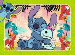 Ravensburger Puzzle 4w1 Disney Stitch 4