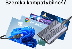 Czytnik Unitek Unitek Czytnik kart pamięci CF Express, SD/microSD, USBA 10 Gbs + HUB 11