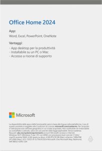 Microsoft Office Home 2024 IT (EP2-06856) 2