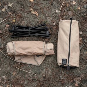 Offlander OFFLANDER DUŻE KRZESŁO TURYSTYCZNE KEMPINGOWE SKŁADANE 6