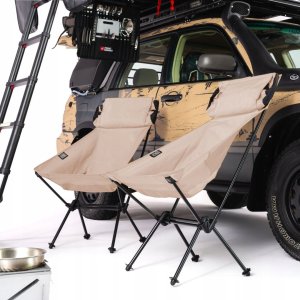 Offlander OFFLANDER DUŻE KRZESŁO TURYSTYCZNE KEMPINGOWE SKŁADANE 10