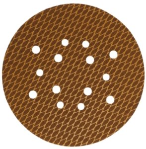 Dedra Tarczki ścierne Anti-clogg 225mm, #220, rzep, zestaw 5szt 2