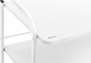 Physa Wózek pomocnik kosmetyczny 3 półki 60 x 43 x 83 cm - biały Wózek pomocnik kosmetyczny 3 półki 60 x 43 x 83 cm - biały 2