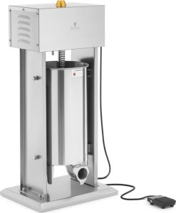 Royal Catering Nadziewarka do kiełbas elektryczna 4 lejki 230V 120W 15L Nadziewarka do kiełbas elektryczna 4 lejki 230V 120W 15L 2