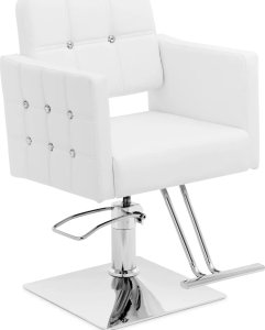 Physa Fotel fryzjerski barberski kosmetyczny z podnóżkiem Physa COTTAM - biały Fotel fryzjerski barberski kosmetyczny z podnóżkiem Physa COTTAM - biały 2