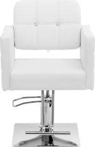Physa Fotel fryzjerski barberski kosmetyczny z podnóżkiem Physa COTTAM - biały Fotel fryzjerski barberski kosmetyczny z podnóżkiem Physa COTTAM - biały 6