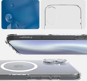 Spigen Spigen Crystal Flex MagSafe, crystal clear - iPhone 16 9