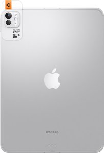 Spigen Spigen Glass tR EZ Fit Optik Metal 1 Pack, silver - iPad Pro 13" 2024 / iPad Pro 11" 2024 5