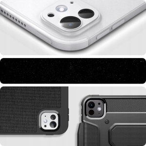 Spigen Spigen Glass tR EZ Fit Optik Metal 1 Pack, silver - iPad Pro 13" 2024 / iPad Pro 11" 2024 10