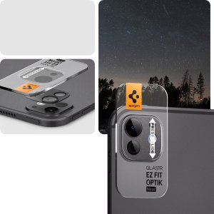 Spigen Glass tR EZ Fit Optik Metal - Osłona obiektywu iPada Pro 13 cali (2024) 11