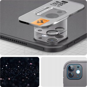 Spigen Glass tR EZ Fit Optik Metal - Osłona obiektywu iPada Pro 13 cali (2024) 8