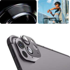 Spigen Glass tR EZ Fit Optik Metal - Osłona obiektywu iPada Pro 13 cali (2024) 9