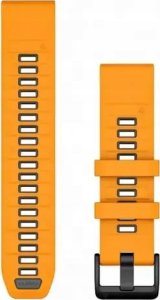 Garmin Garmin Ersatzarmband QuickFit 22mm Silikon Orange/Graphit 1