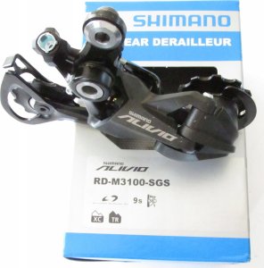Shimano Galinis pavarų perjungėjas Shimano ALTUS RD-M370 9-speed juodas 12
