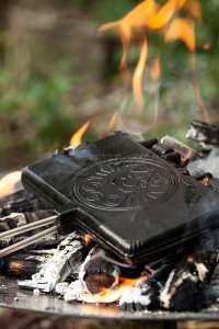 Petromax Żeliwna Gofrownica Ogniskowa Petromax 4